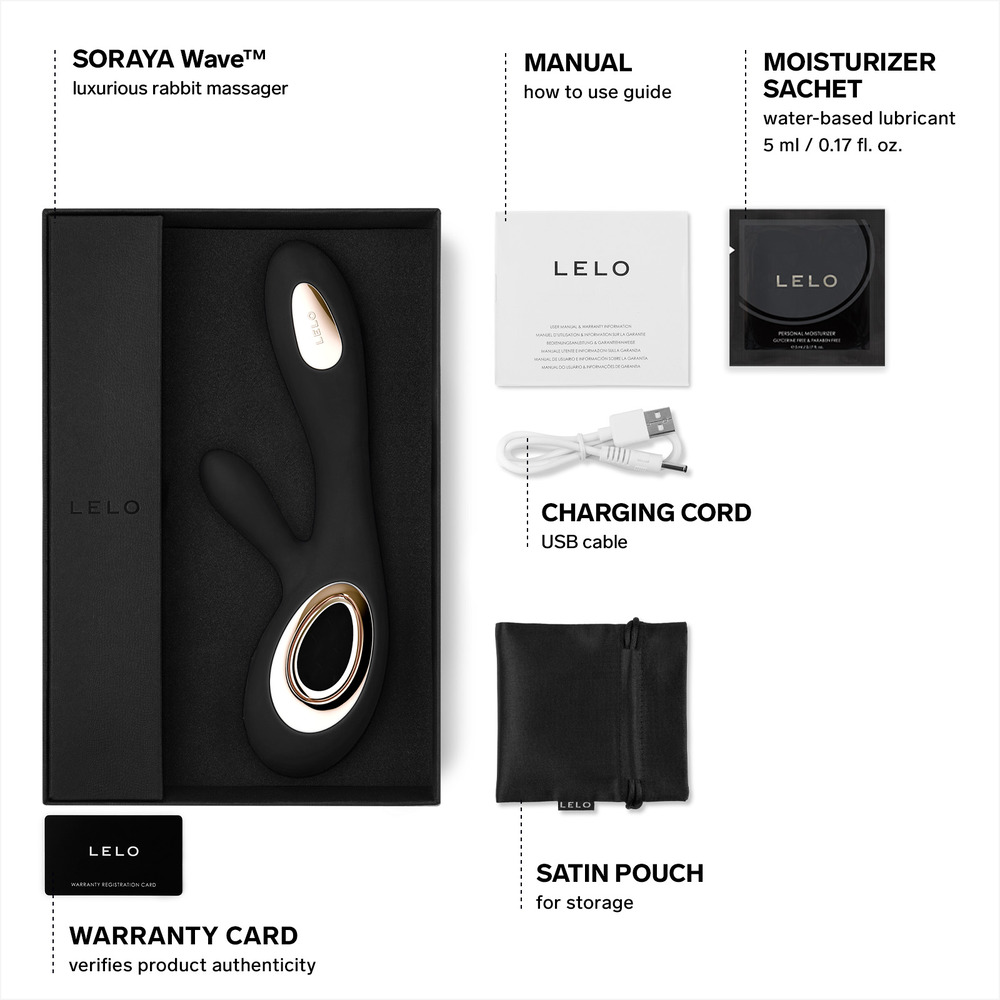 Lelo Soraya Wave Rabbit Vibrator - Image 4