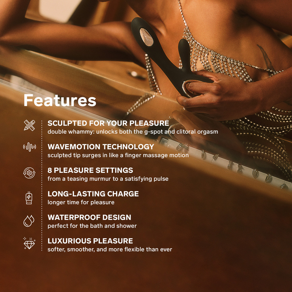 Lelo Soraya Wave Rabbit Vibrator - Image 5