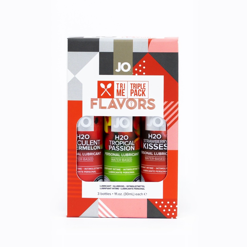 System JO Tri Me Triple Lickable Lubricant Pack - Image 2