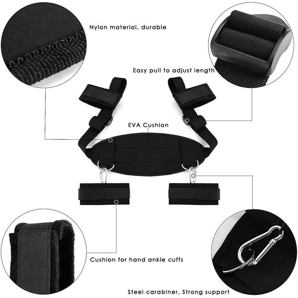 Naughty Toys Position Master with strap belt support and Cuffs - Image 5