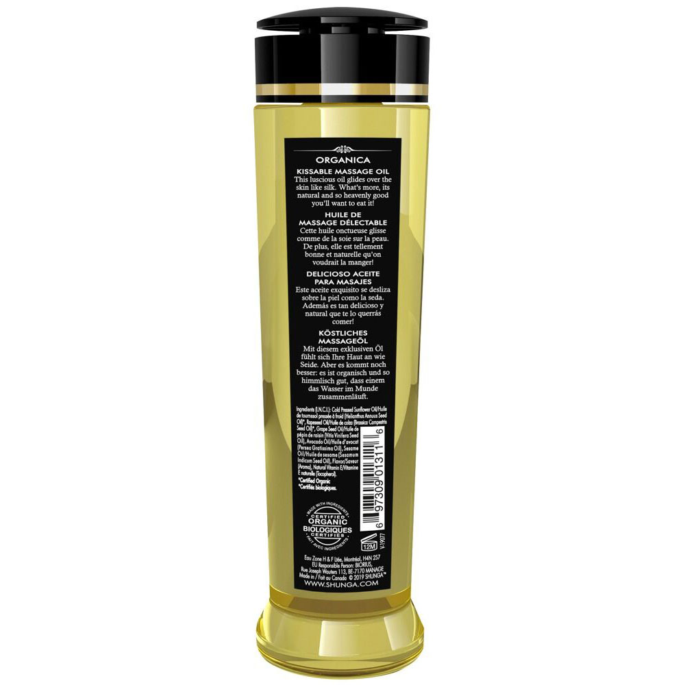 Shunga- Οργανικό λάδι μασάζ πράσινου τσαγιού 240ml - Image 3