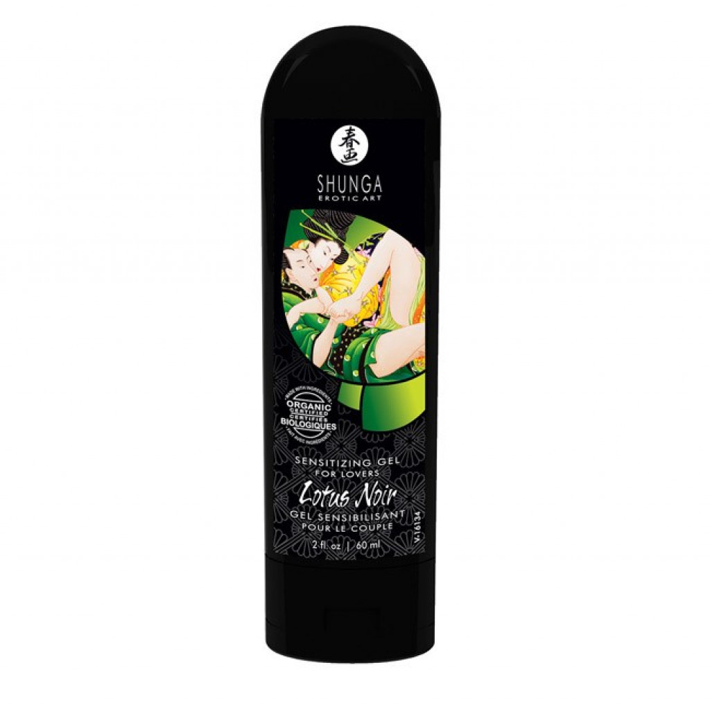 Shunga Lotus Noir Stimulating Cream for Couples 60 ml - Image 2