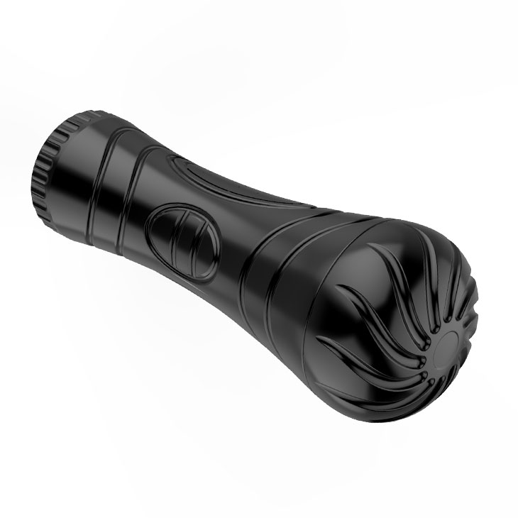 Ass in a Flashlight tube with vibration and remote control - Image 4