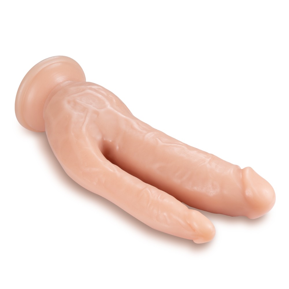 Dr. Skin Flesh Double Dildo with suction base 20 cm - Image 2