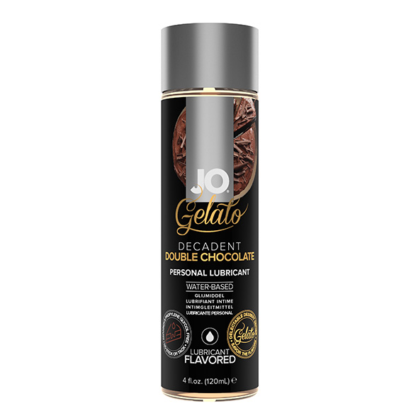 JO Gelato Double Chocolate Water Based Lube 120ml - Image 2