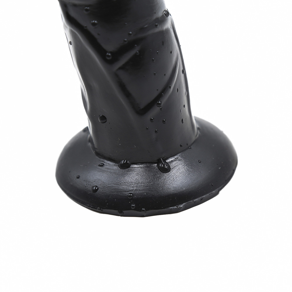 Larnaca Lovers SMALL Dildo with suction cup 14 cm BLACK - Image 5