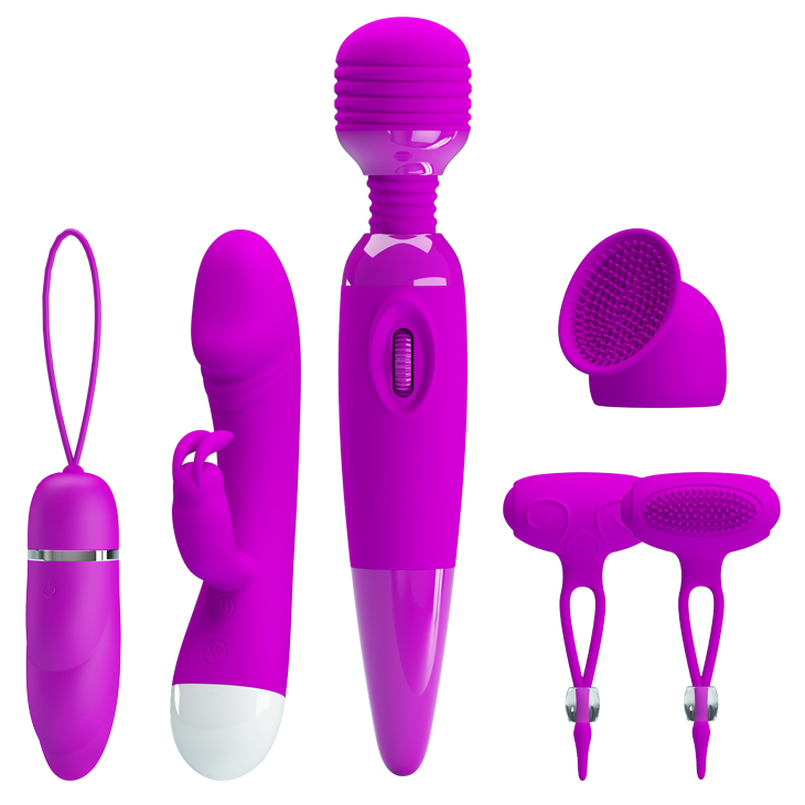 Pretty Love Purple DESIRE Complete Sex Toy Set - Image 2