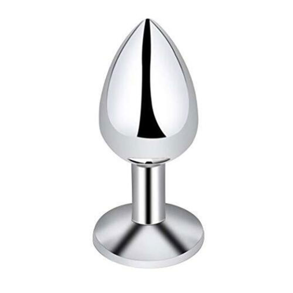 SMALL Naughty Toys metal Butt Plug RED - Image 4