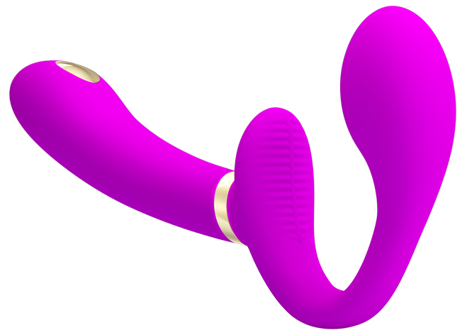 Pretty Love Thunderbird Wireless Electric Shock Strapless Strap-on - Image 6