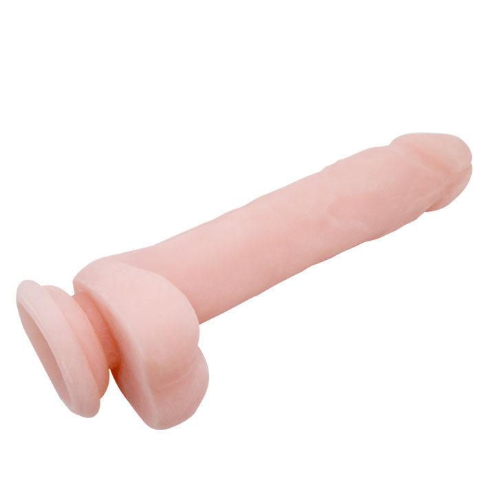 Cock and balls Super Dildo with Suction base 21.5 cm - Image 3