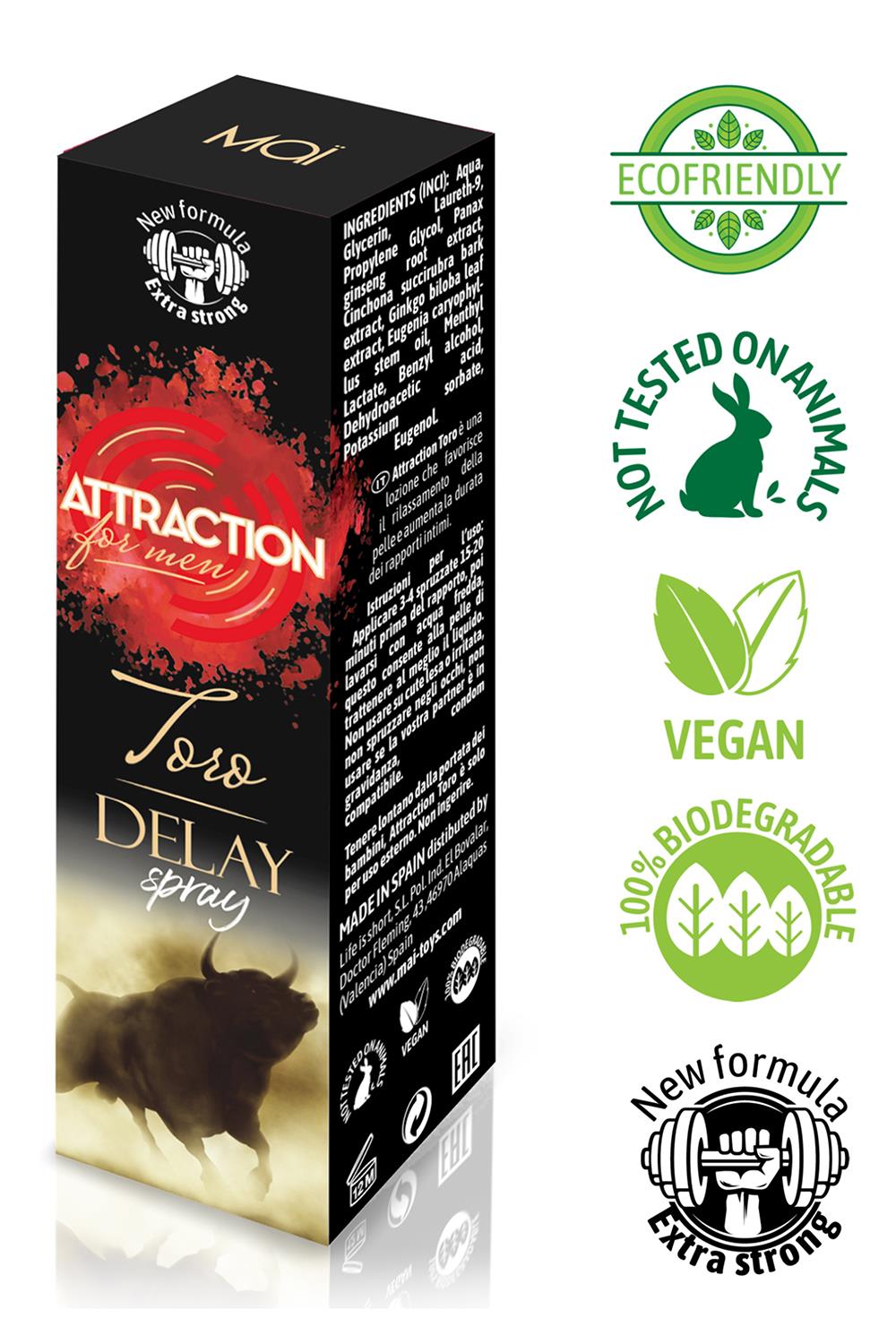 Mai Attraction Toro Delay Spray 30ml - Image 5