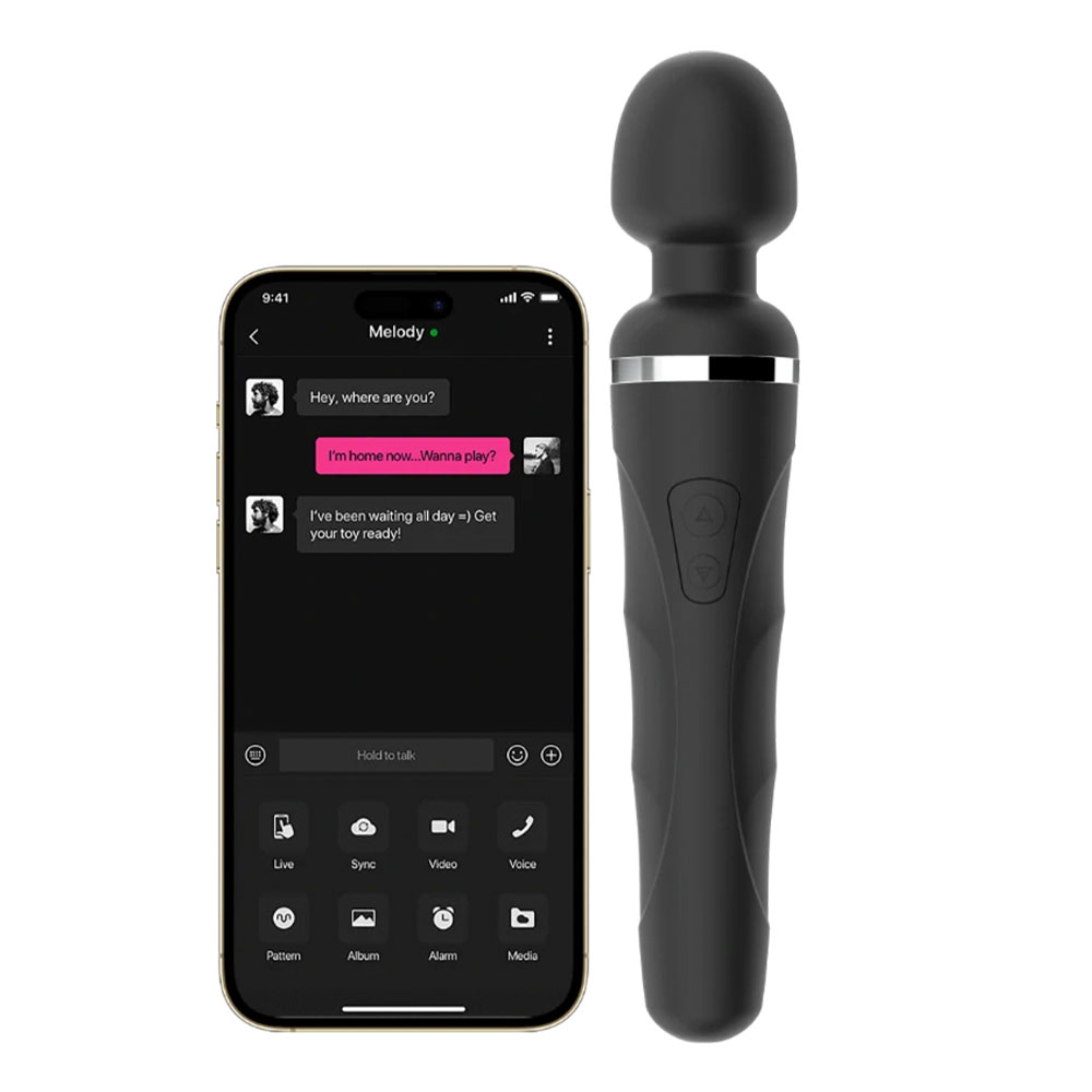 Lovense Domi 2 lover's long distance Phone App Wand - Image 6