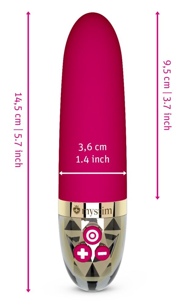 Mystim Sleak Freak Vibrator 14.5 x Ø 3.6 cm - Image 3