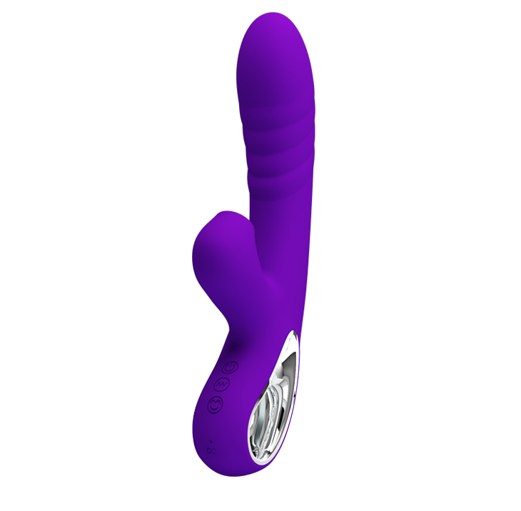 Pretty Love Jersey Sucking and Vibrating Rabbit Purple - Image 2