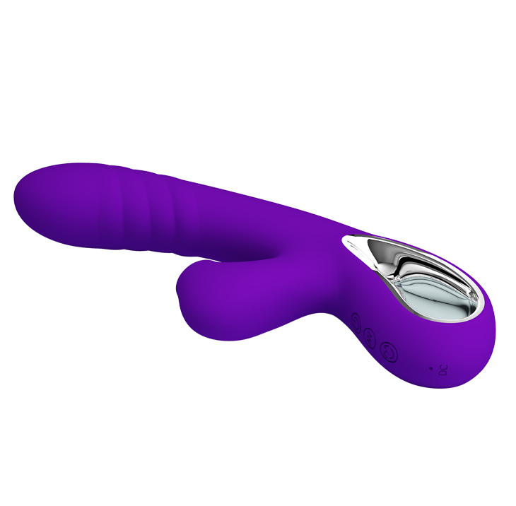 Pretty Love Jersey Sucking and Vibrating Rabbit Purple - Image 5