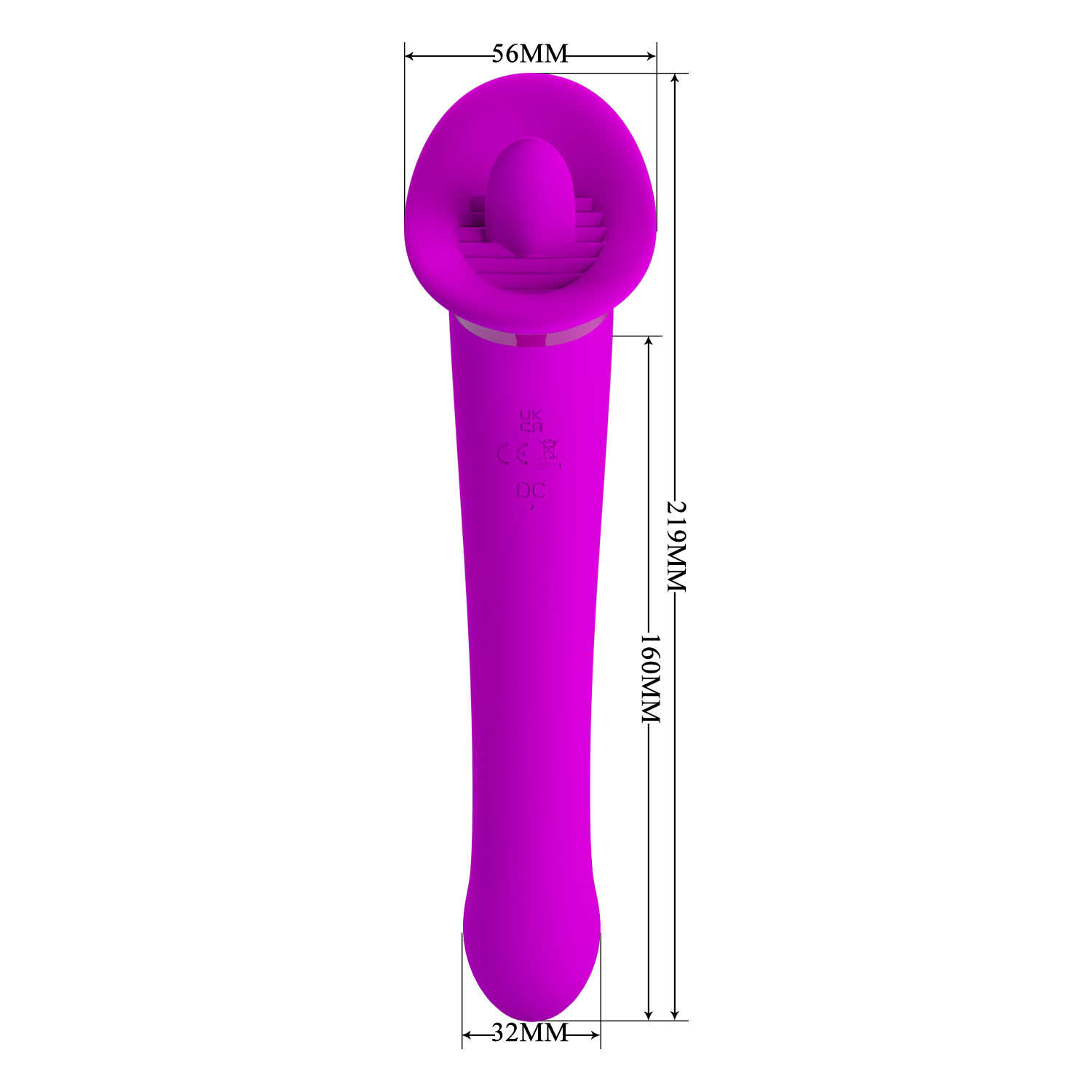Pretty Love Faust Powerful Licking Dildo Vibrator 21 cm - Image 5