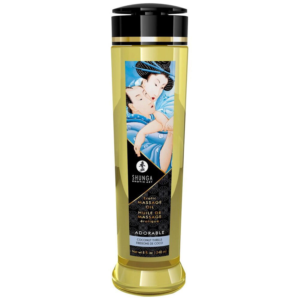 Shunga Massage Oil Coconut Thrills 240ml - Image 2