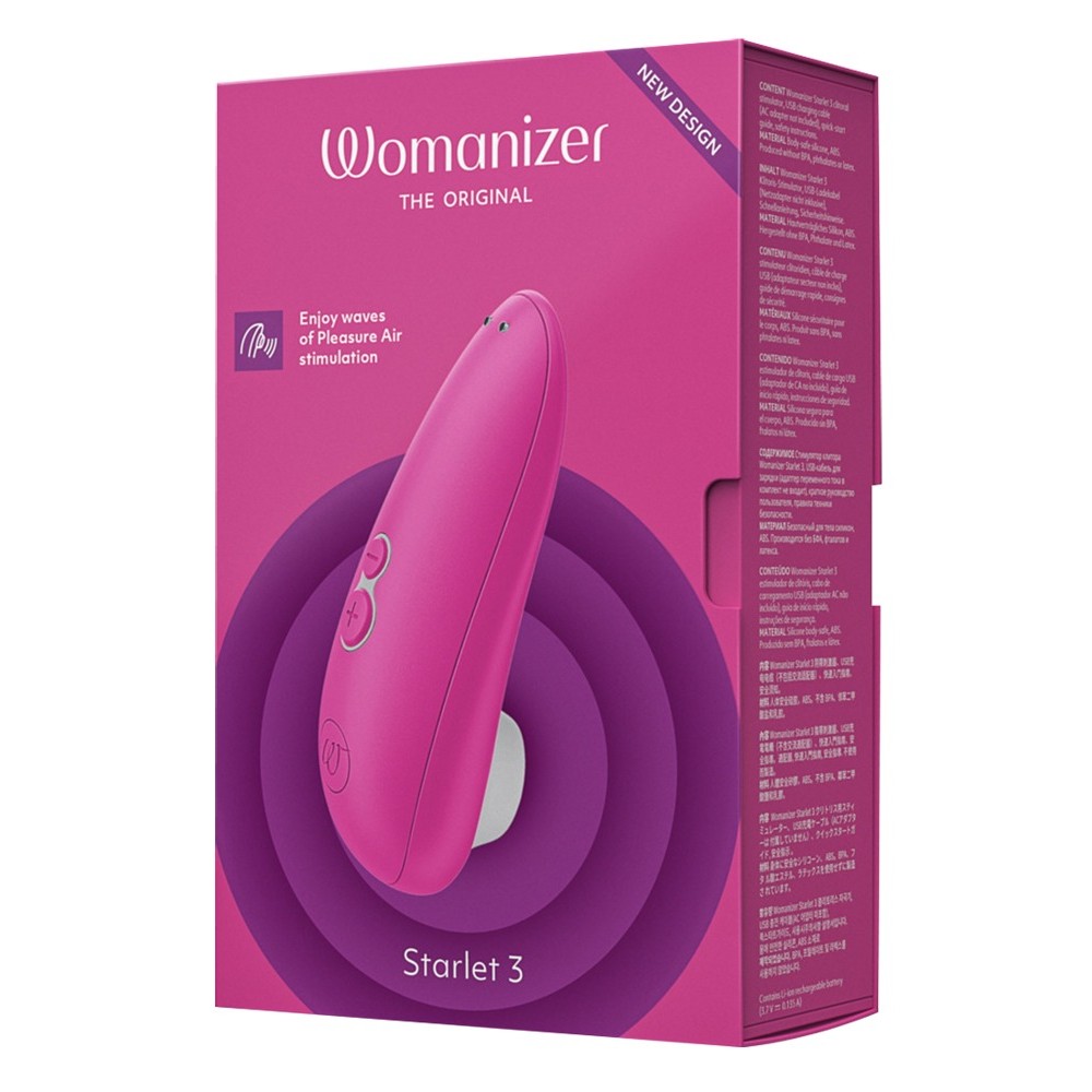 Womanizer Starlet 3 Clitoral Sucking Vibrator Pink - Image 2