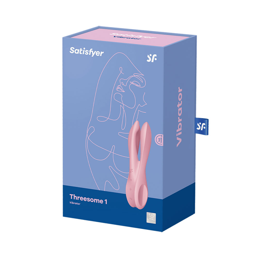 Satisfyer Threesome 1 Pink Vibrator - Image 6