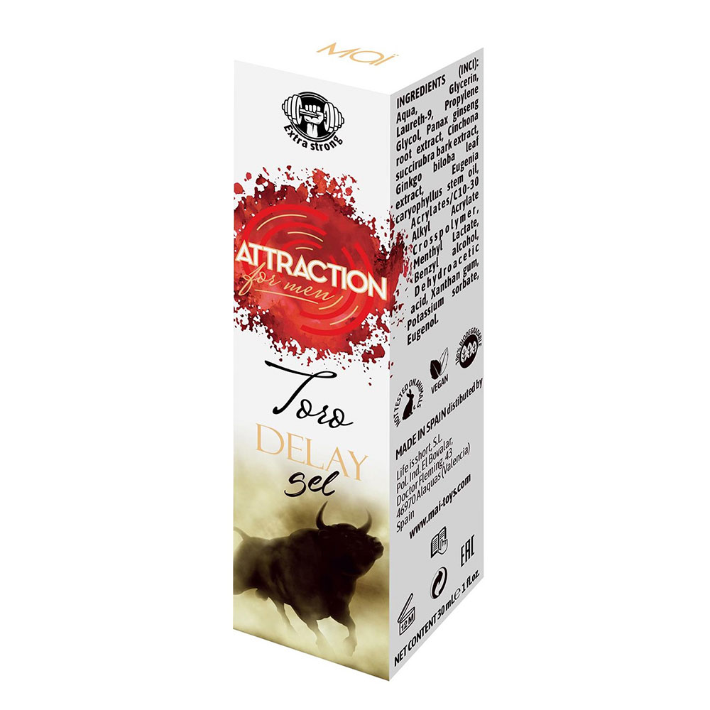 Mai Attraction Toro Delay Gel 30ml - Image 5