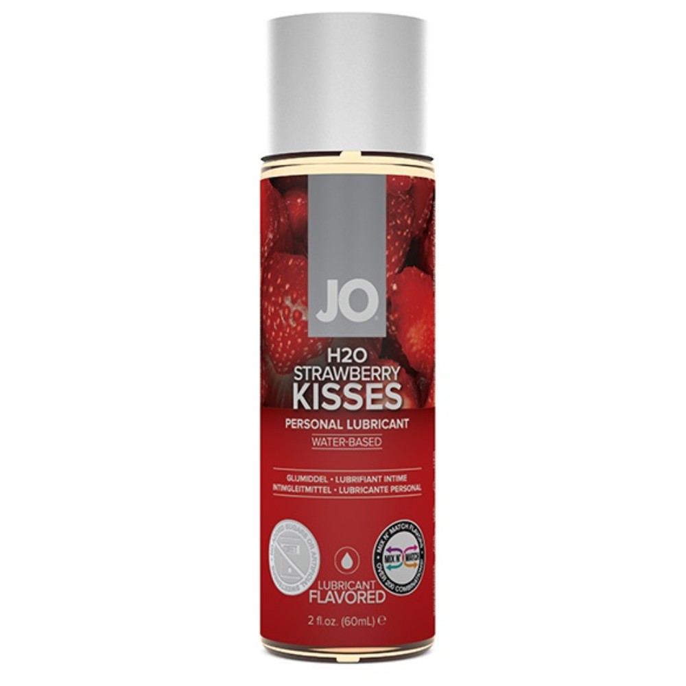 System JO H2O Lubricant Strawberry 60ml - Image 2