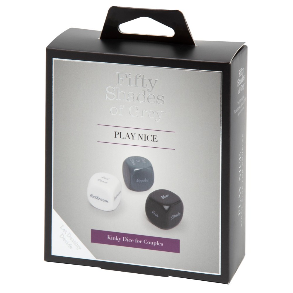 Fifty Shades of Grey Play Nice Kinky Dice for Couples - Image 2