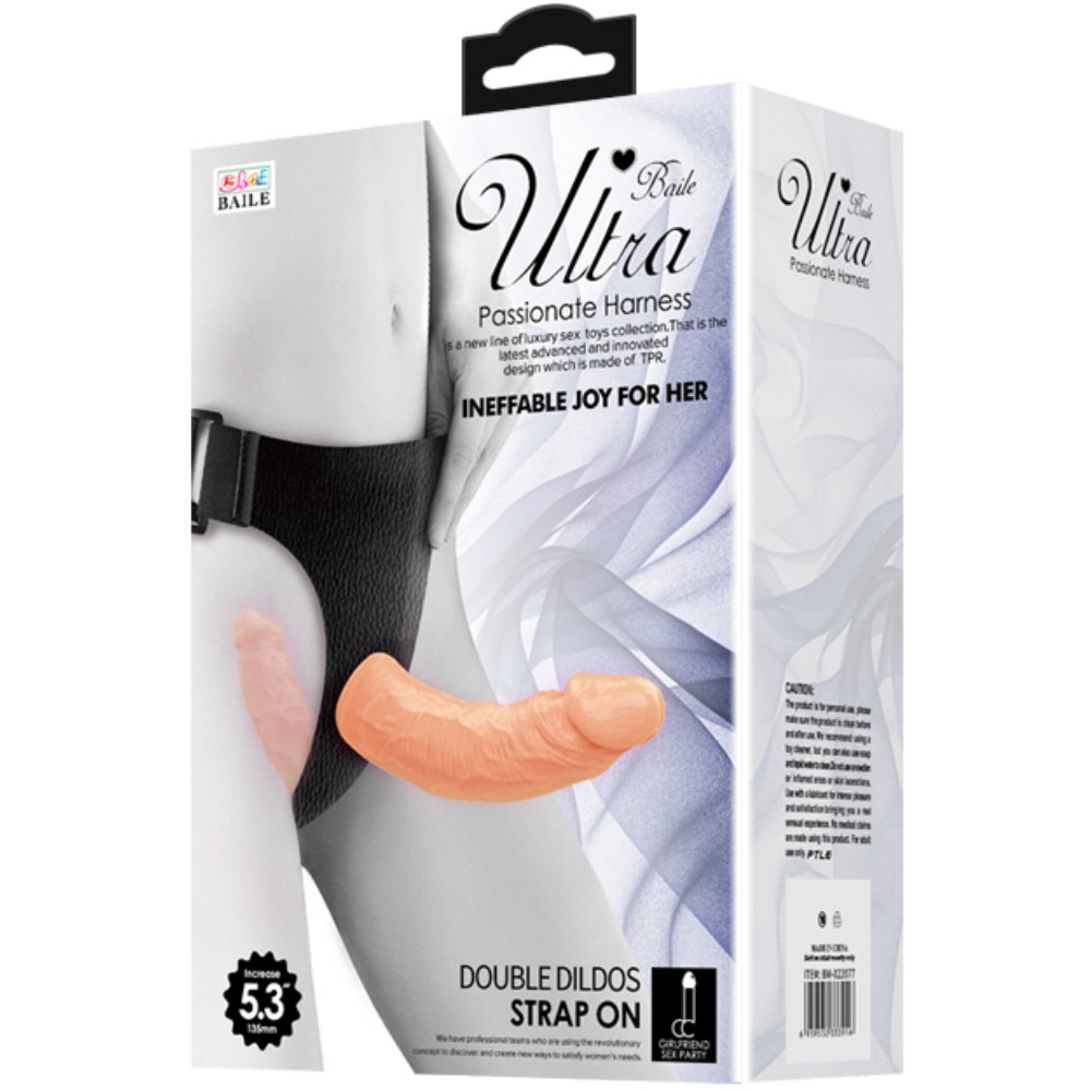 Double Dildo Ultra Passionate Harness Strap-on 13 cm - Image 7
