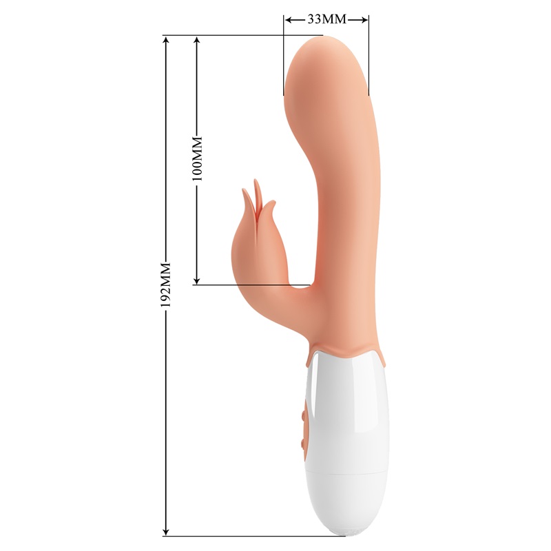 Pretty Love Bloody Mary vibrator with two motors 19 x 3.3 cm - Image 4