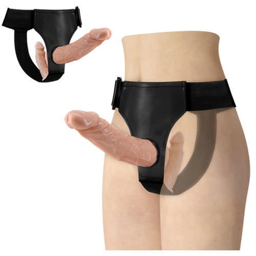 Ultra passionate double dildos strap-on harness - Image 3