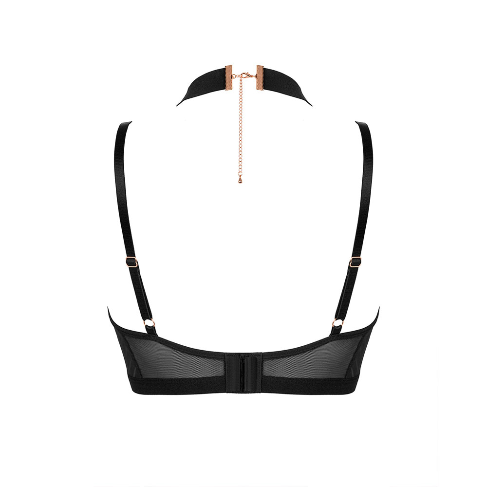 Obsessive Brasica Black Bra with Choker - Image 3