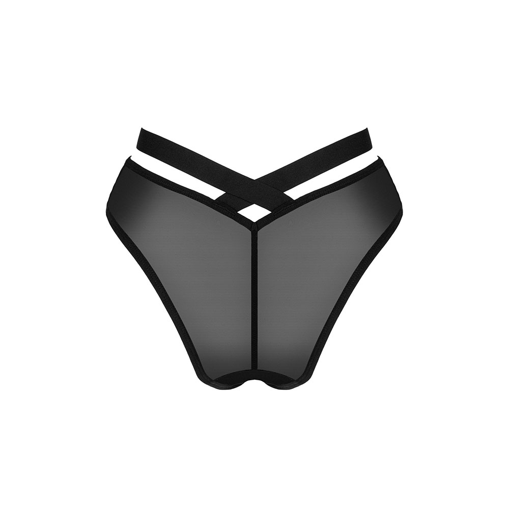 Obsessive Brasica Panties with straps Black - Image 3