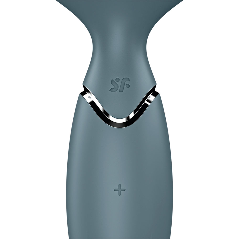 Satisfyer Mini Wand-er Body massager and clitoris stimulator Grey - Image 5