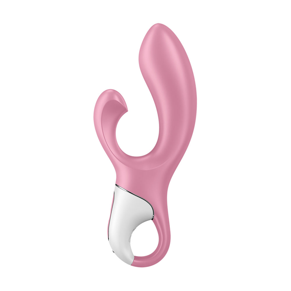 Satisfyer Air Pump Bunny 2 Inflatable G Spot and Clitoral Stimulator Pink - Image 5