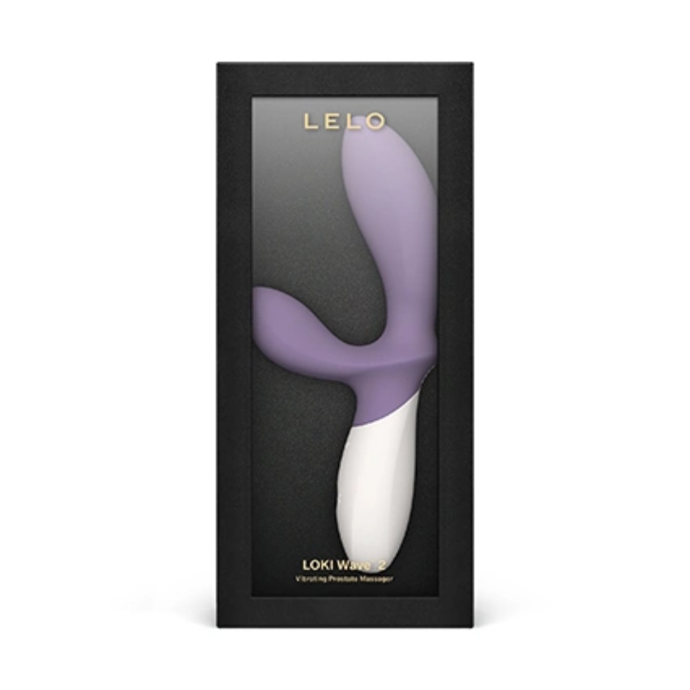 Lelo Loki Wave 2 Vibrating Prostate Massager Violet Dust - Image 5