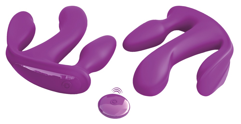 3SOME Total Ecstasy Vibrator with clitoral stimulator and butt plug - Image 6