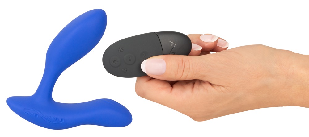 We Vibe Vector+ Anal Vibrator with Perineum Stimulator Blue - Image 7
