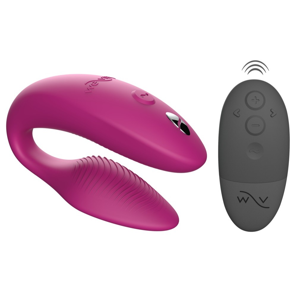 We Vibe Sync 2 C-shaped couple's vibrator Pink - Image 4