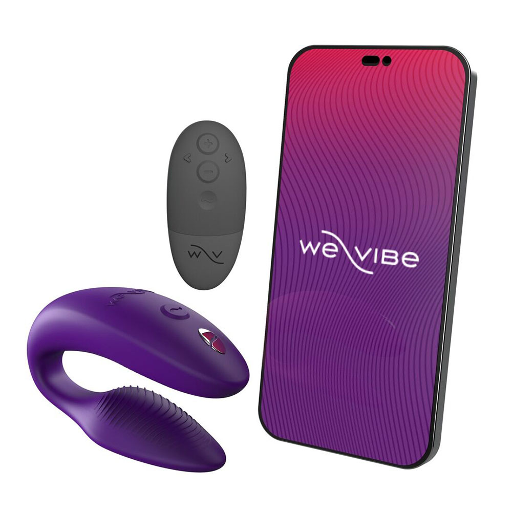 We Vibe Sync 2 C-shaped couple's vibrator Purple - Image 2