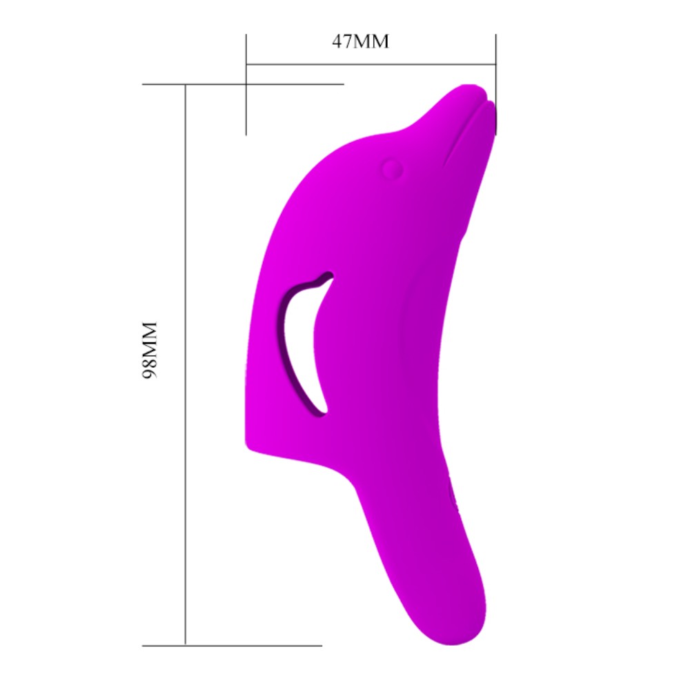Pretty Love Delphini powerful fingering vibrator Pink - Image 6