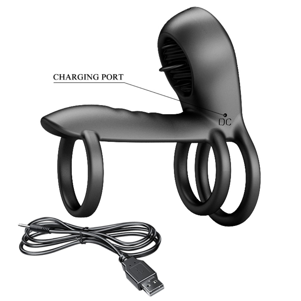 Pretty Love Jammy vibrating penis sling - Image 5