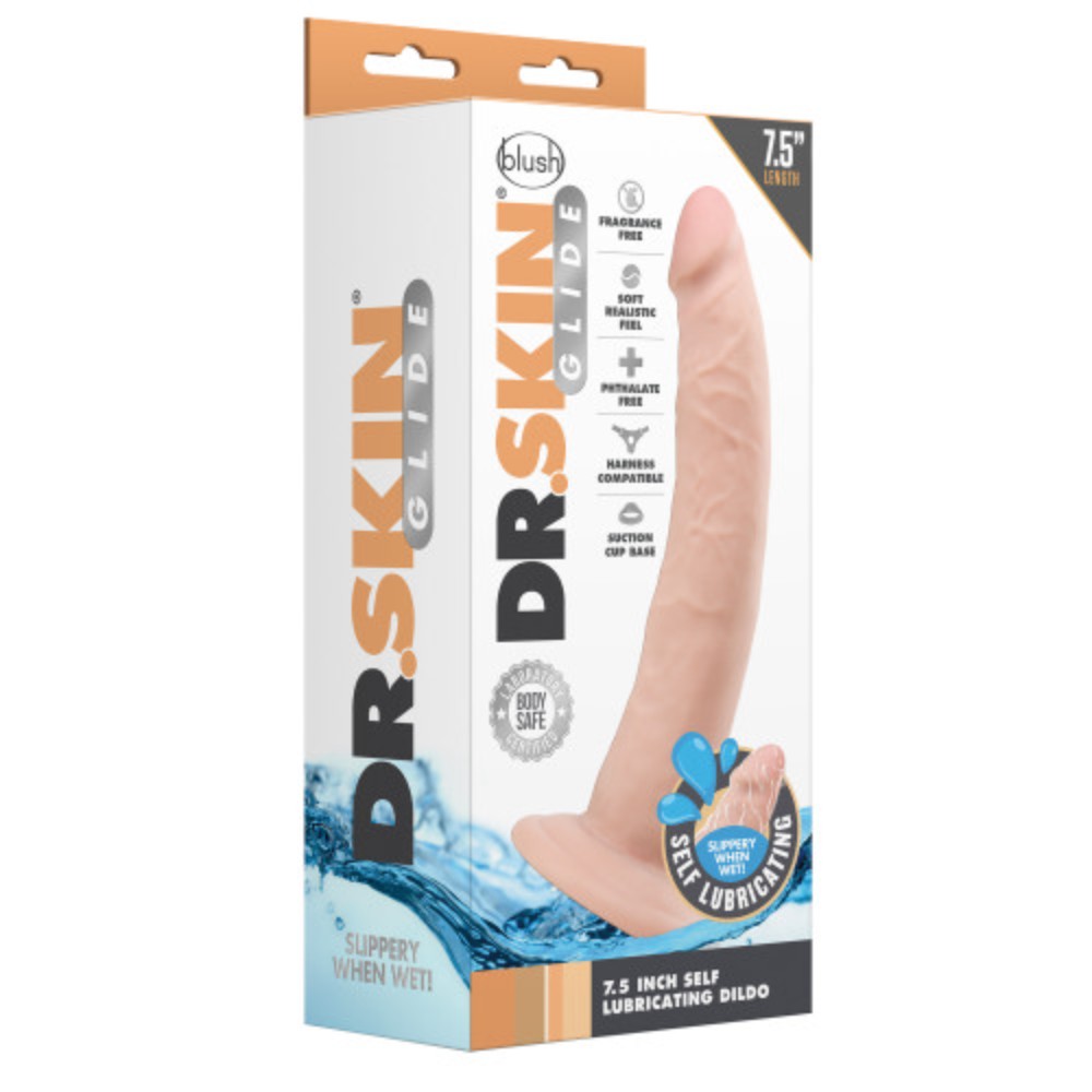 DR SKIN Self Lubricating Dildo 19 x 3.8 cm - Image 7