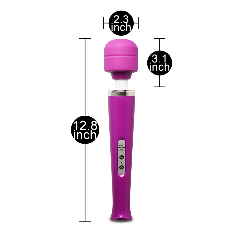TOYBOX Rechargeable Magic Wand Massager PURPLE - Image 3