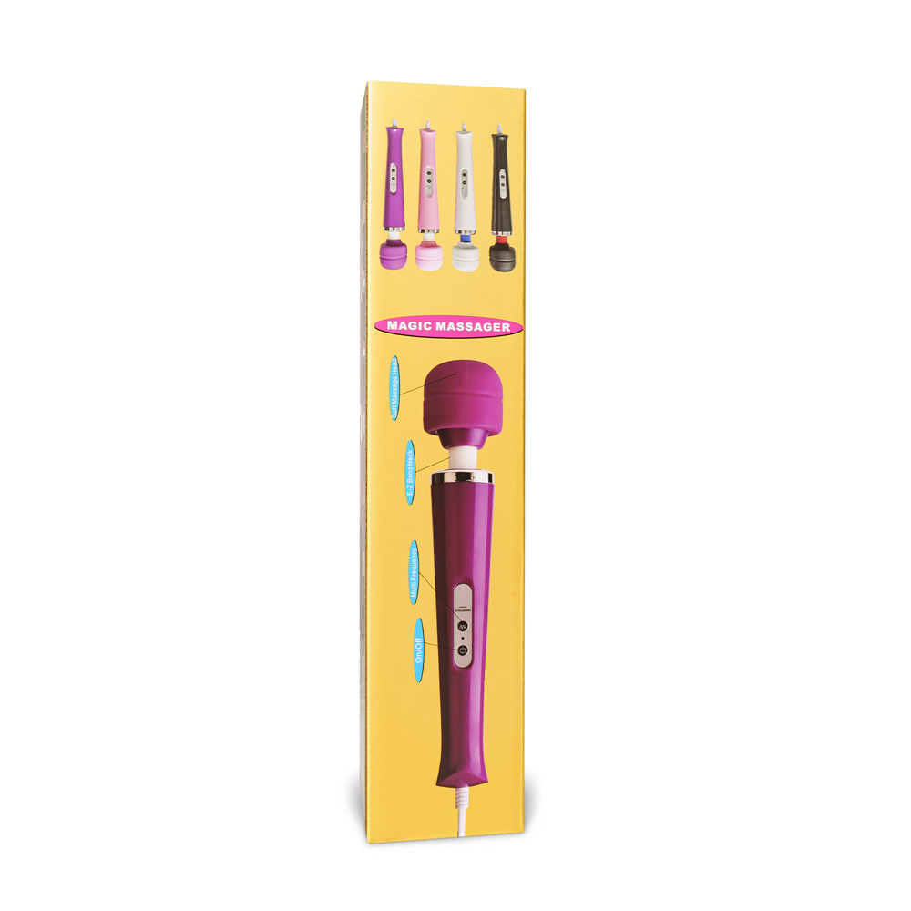 TOYBOX Rechargeable Magic Wand Massager PURPLE - Image 4