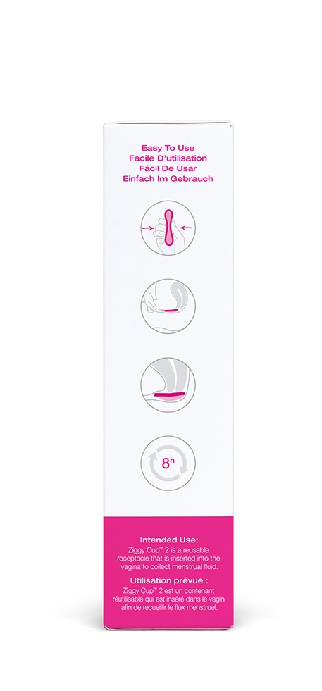 ZIGGY Cup 2 Size A Menstrual cup for mess free love making - Image 7