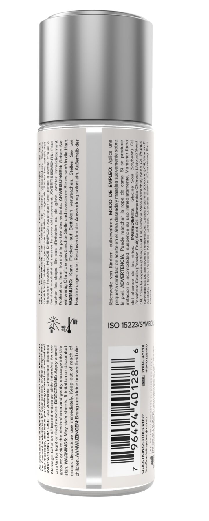 System Jo Aromatix scented massage oil chocolate 120 ml - Image 2