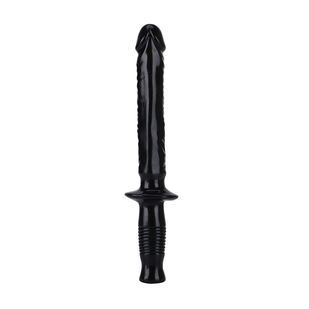 The Manhandler Black realistic dildo Wand 38 cm - Image 4