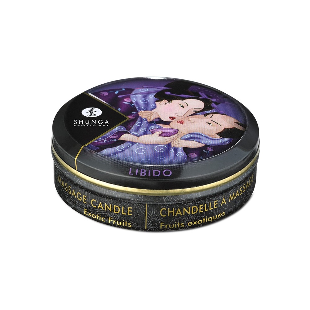 Shunga Massage Candle Exotic Fruits 30ml - Image 2
