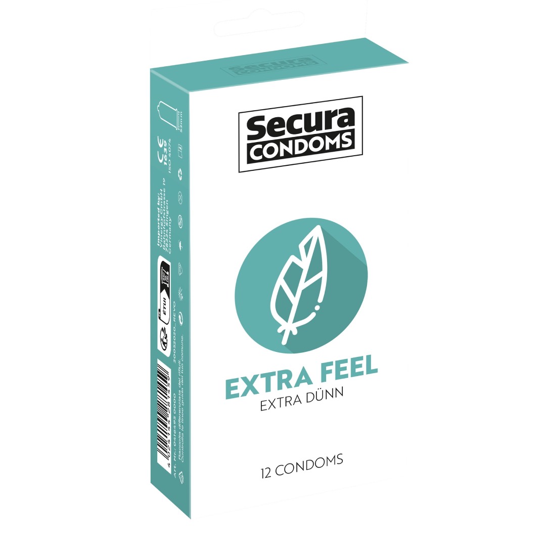 Secura Extra Feel condoms 12 pcs - Image 2