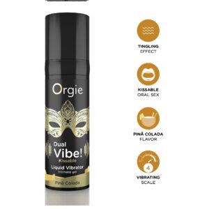 Orgie Dual Vibe! Liquid Vibrator 15 ml
