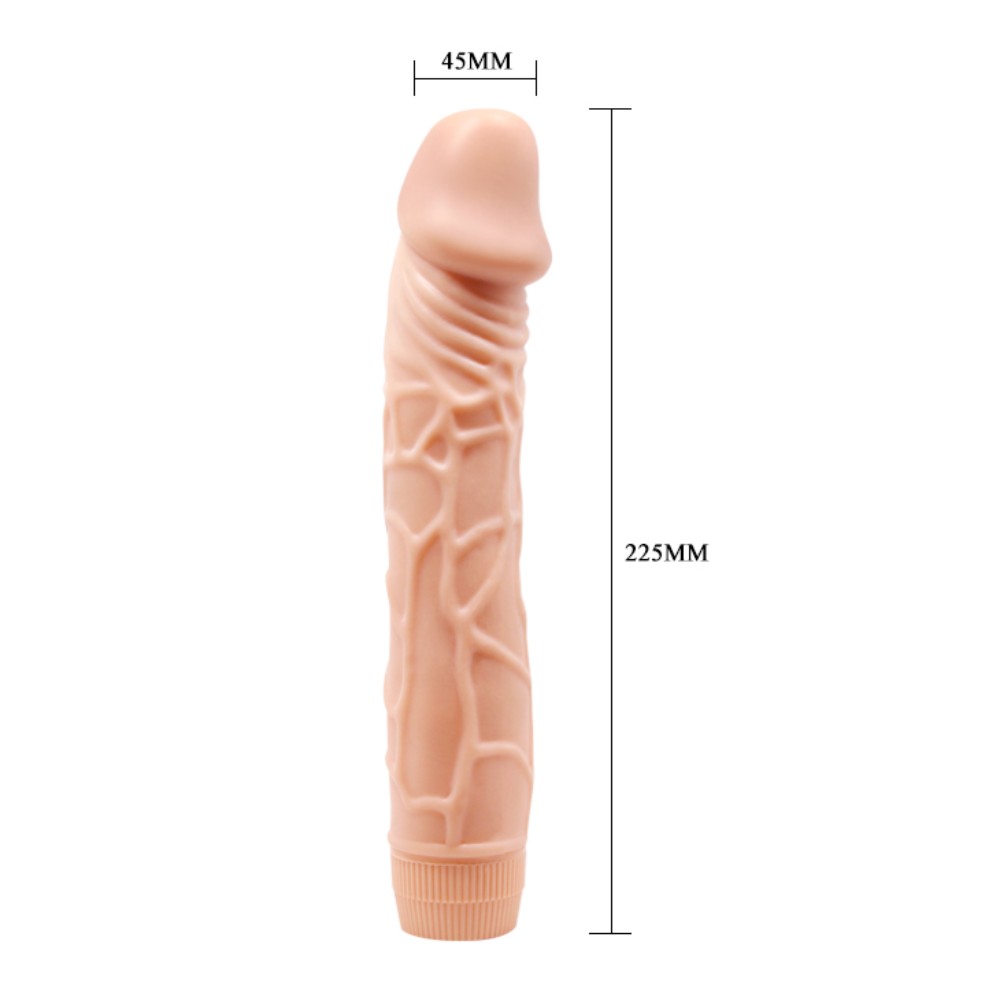Realistic Vibrating Dildo Barbara BOB Vibe 22 cm - Image 2